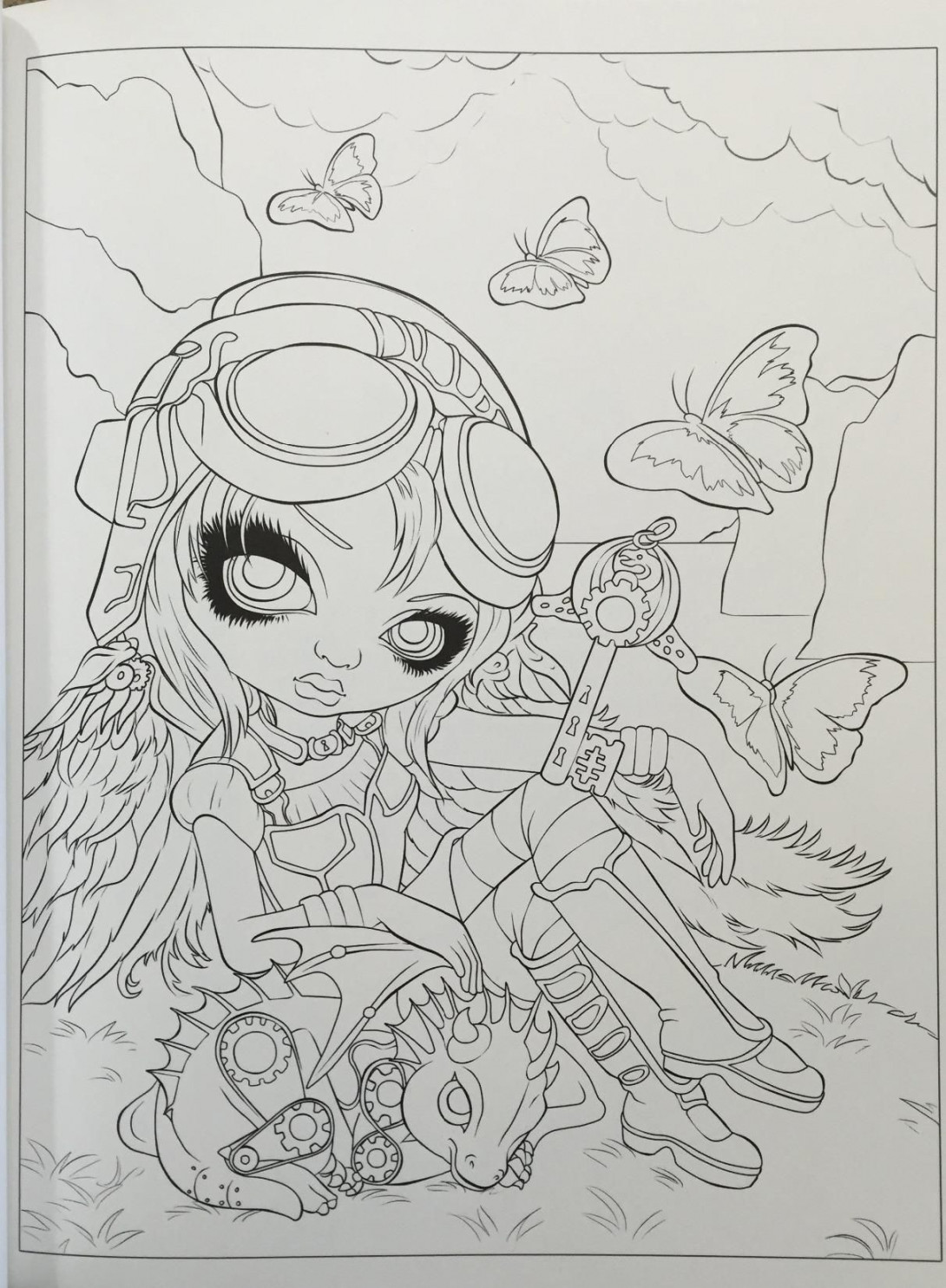 Jasmine Becket-Griffith Coloring Book: A Fantasy Art Adventure