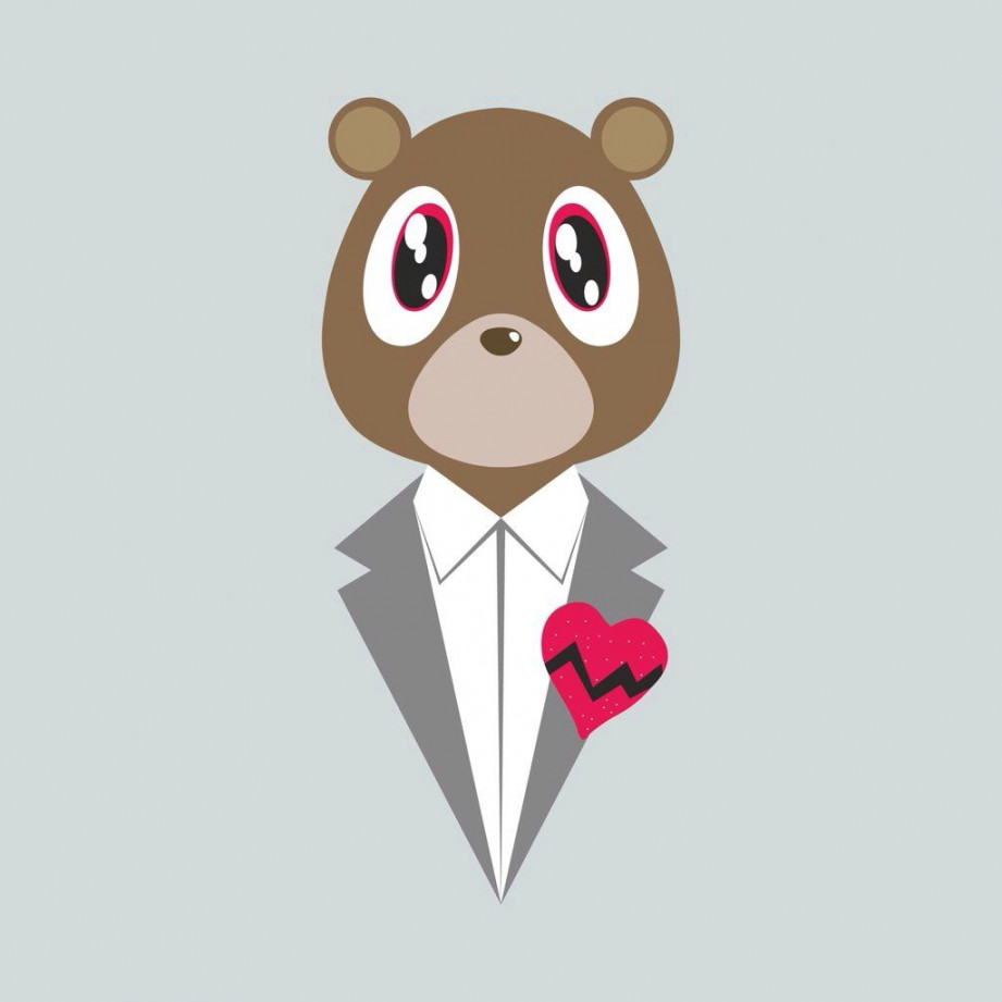 kanye bear  Kanye west tattoo, Pop art drawing, Dragon ball super