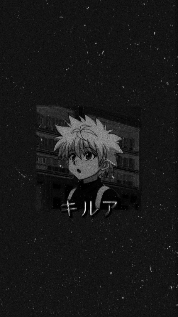 Killua black wallpaper  Anime backgrounds wallpapers, Cool anime