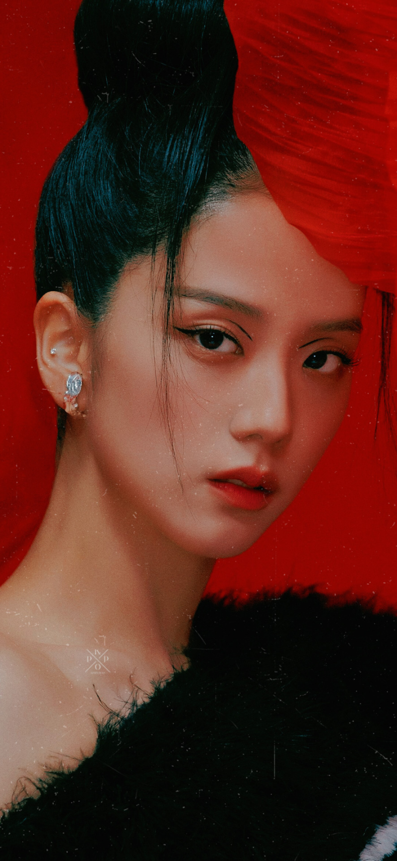 kpop locks — ꒰ ˀˀ ↷ jisoo ; flower shoot behind ”♡ᵎ