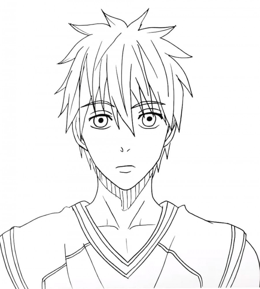 Kuroko No Basket For Free coloring page - Download, Print or Color