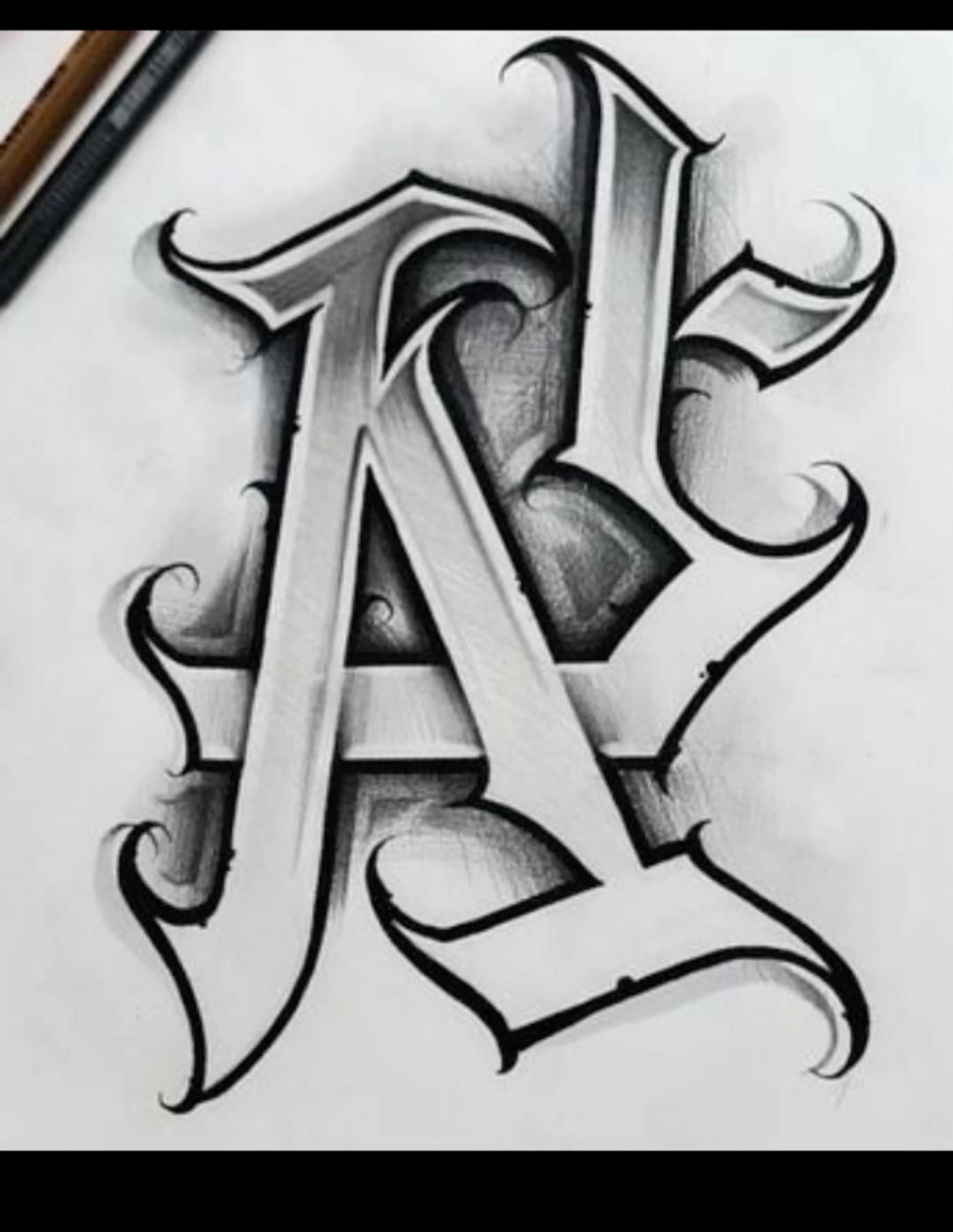 La tattoo work  Tattoo lettering fonts, Cholo tattoo, Abstract