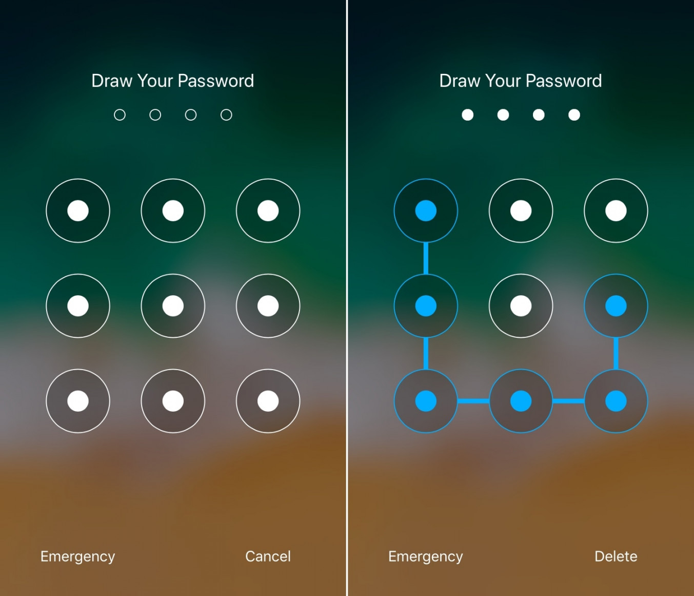 LockDroid gives jailbroken iPhones a classic Android-style matrix