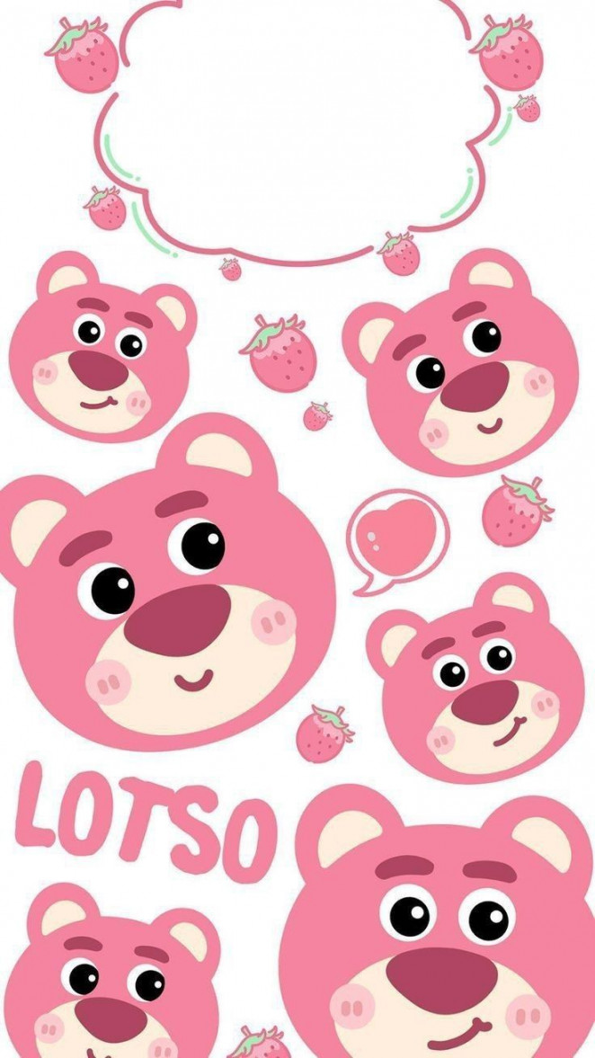 Lotso✿  Wallpaper iphone disney, Pola kartu, Kartu lucu