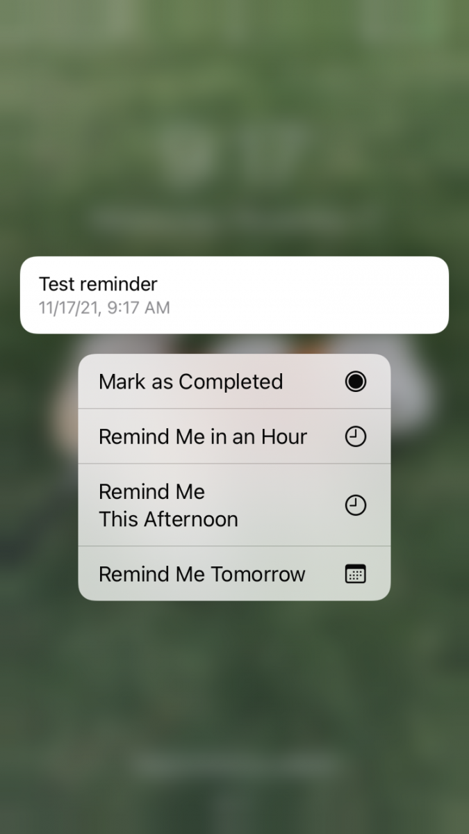 mark complete reminders from Lock Screen - Apple Community