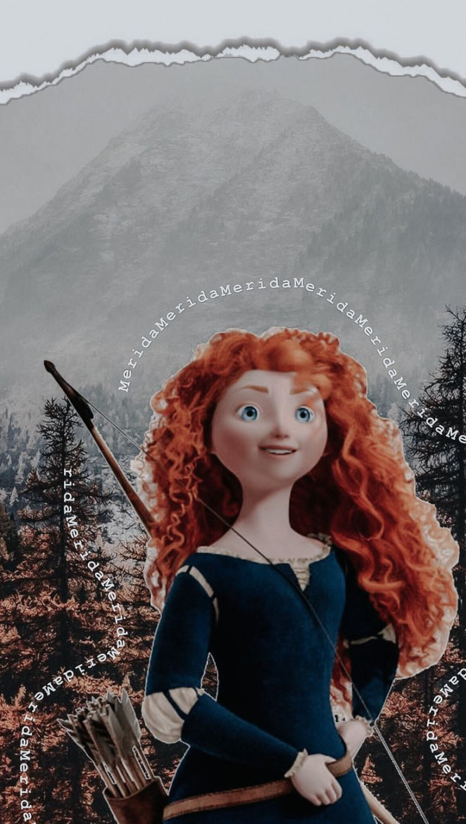 Merida #lockscreen by @unlockscreen on Twitter  Disney fofa