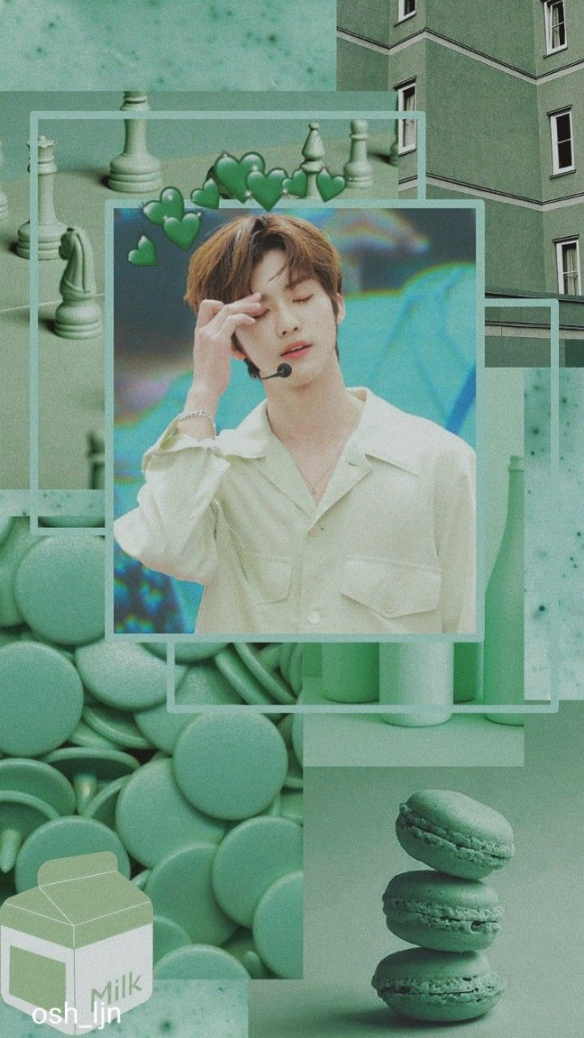 najaemin#nana#jaemin#nctdream#wallpaper#lockscreen#green#aesthetic