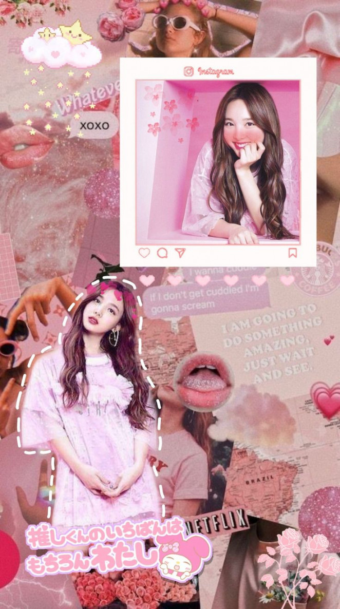 Nayeon in pink Lockscreen ^^  Nayeon, Kpop wallpaper, Im nayeon