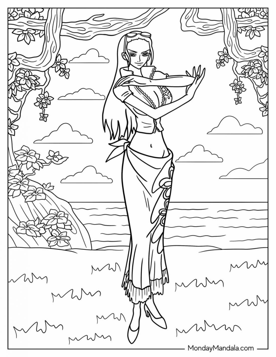 One Piece Coloring Pages (Free PDF Printables)