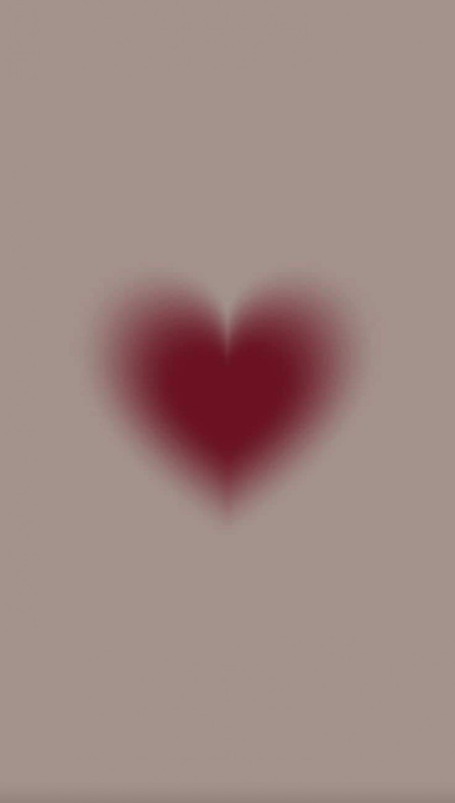 Red heart blur🤍  Heart iphone wallpaper, Valentines wallpaper