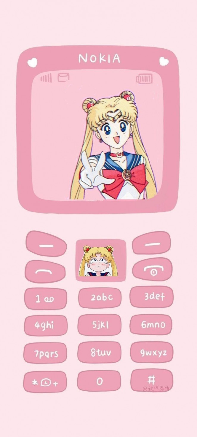 sailor moon lockscreen flip  Cute mobile wallpapers, Iphone