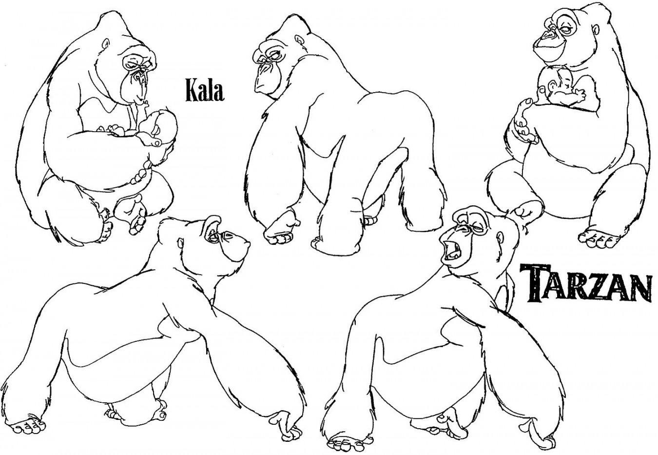 Tarzan  Concept art characters, Character design, Tarzan