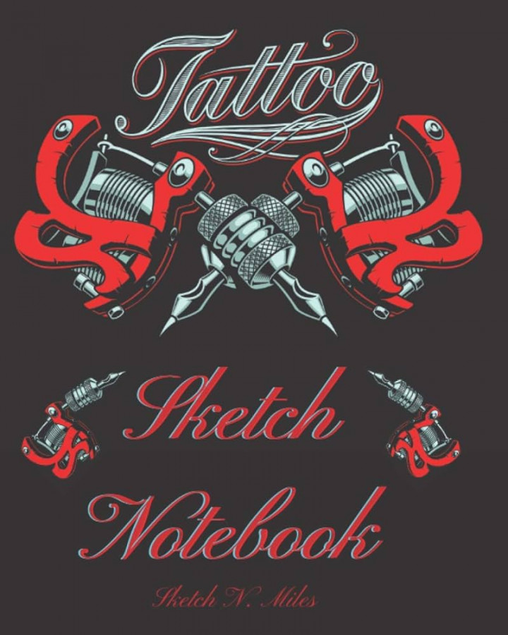 Tattoo Sketch Notebook: Art Sketch Pad for Tattoo Designs to draw