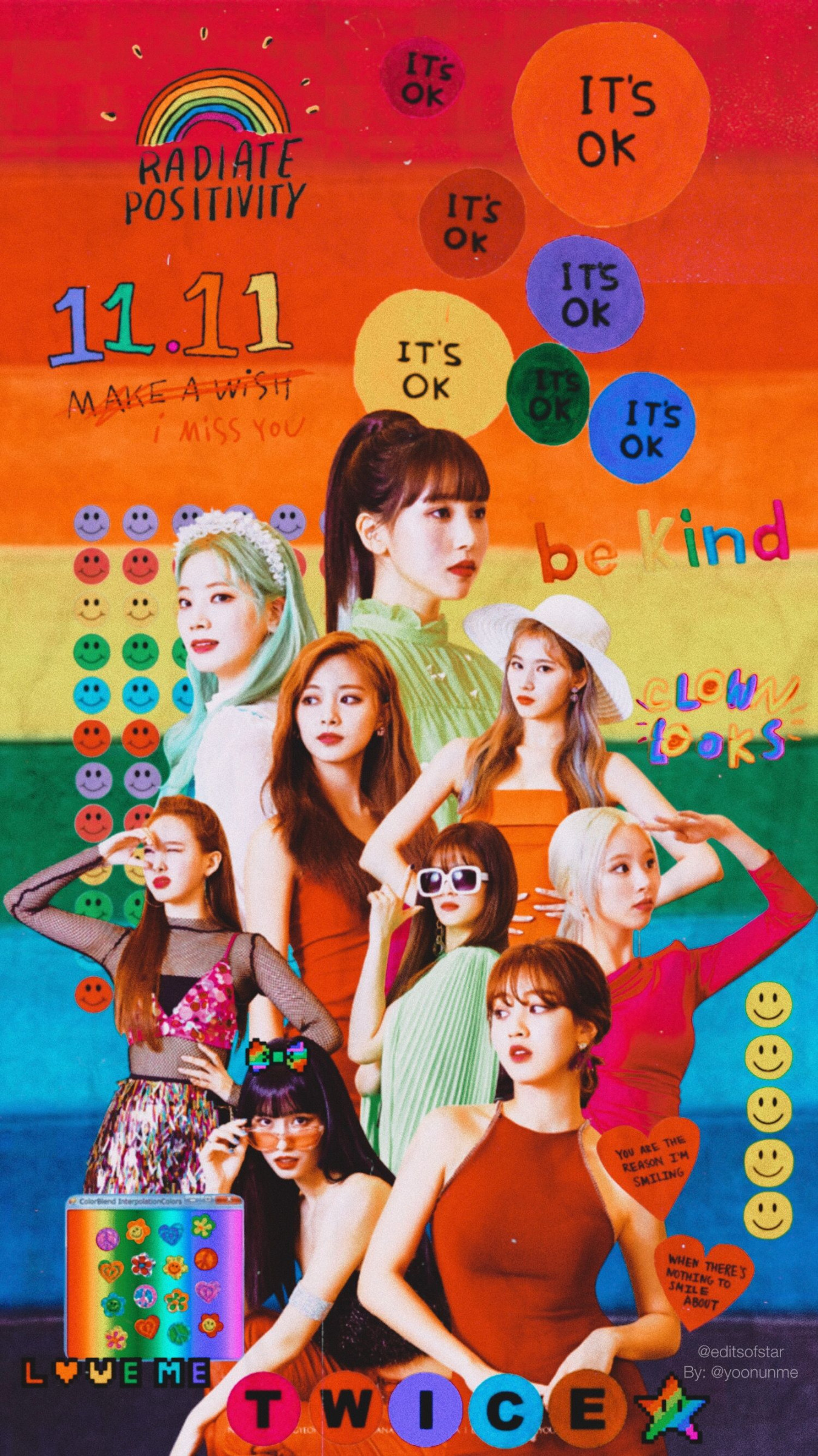 twice #wallpaper #kpop #vintage #lockscreen  Girl group, Kpop