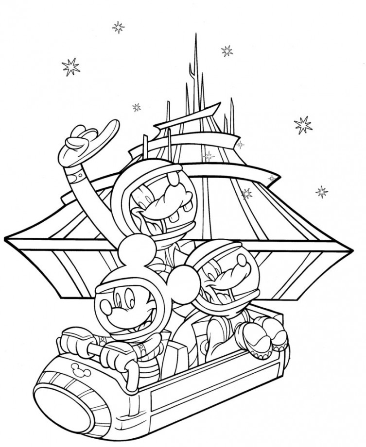 Walt Disney World Coloring Pages – The Disney Nerds Podcast