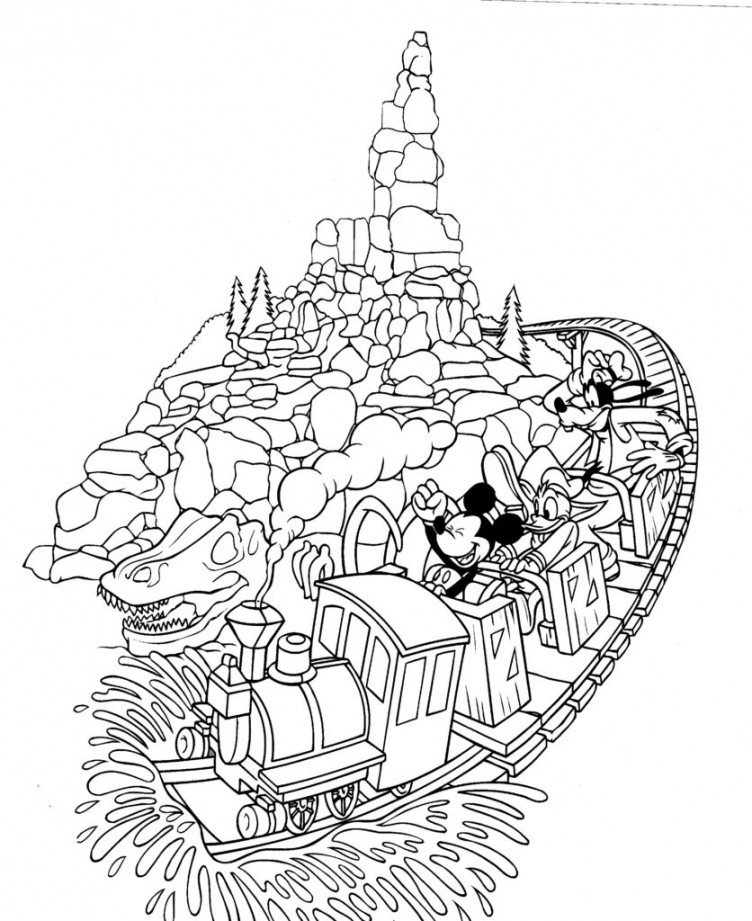 Walt Disney World Coloring Pages – The Disney Nerds Podcast