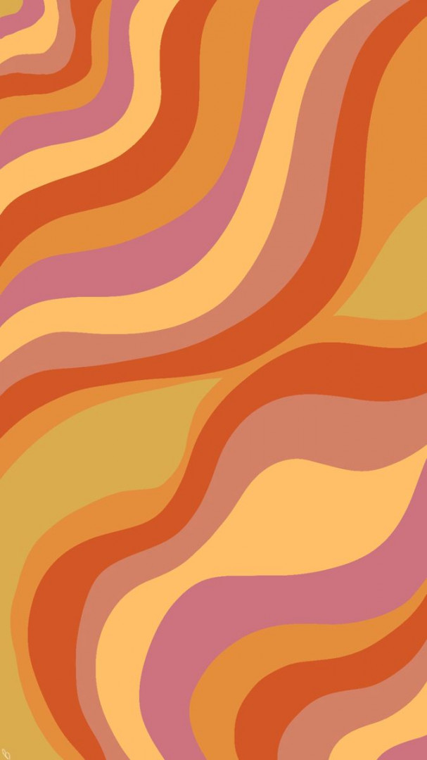 Wavy retro lockscreen  Retro background, Retro wallpaper, s