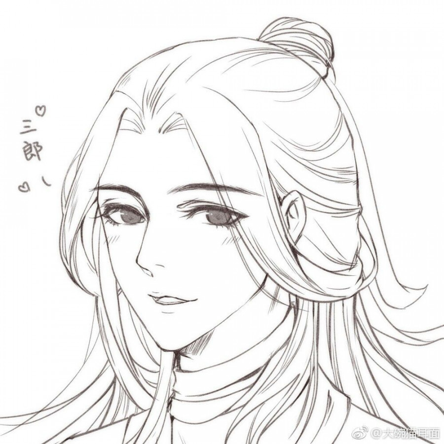 Xie Lian  Art drawings sketches simple, Anime sketch, Drawings