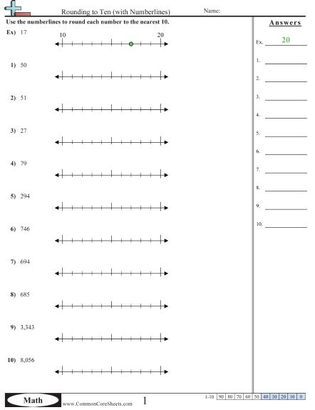 60+ Customizable Worksheets For Rounding Numbers 101