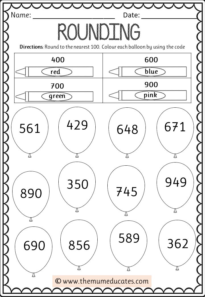 60+ Customizable Worksheets For Rounding Numbers 29