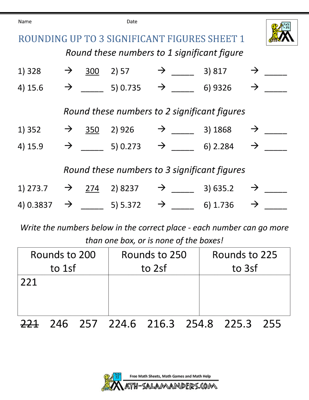 60+ Customizable Worksheets For Rounding Numbers 32