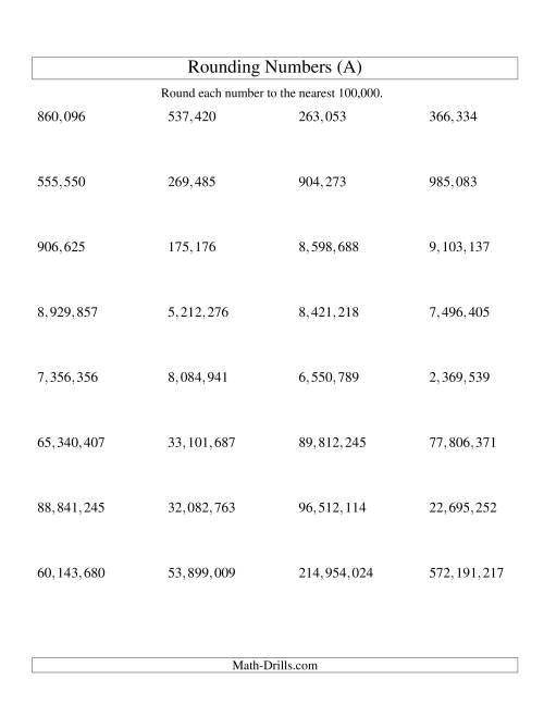 60+ Customizable Worksheets For Rounding Numbers 34