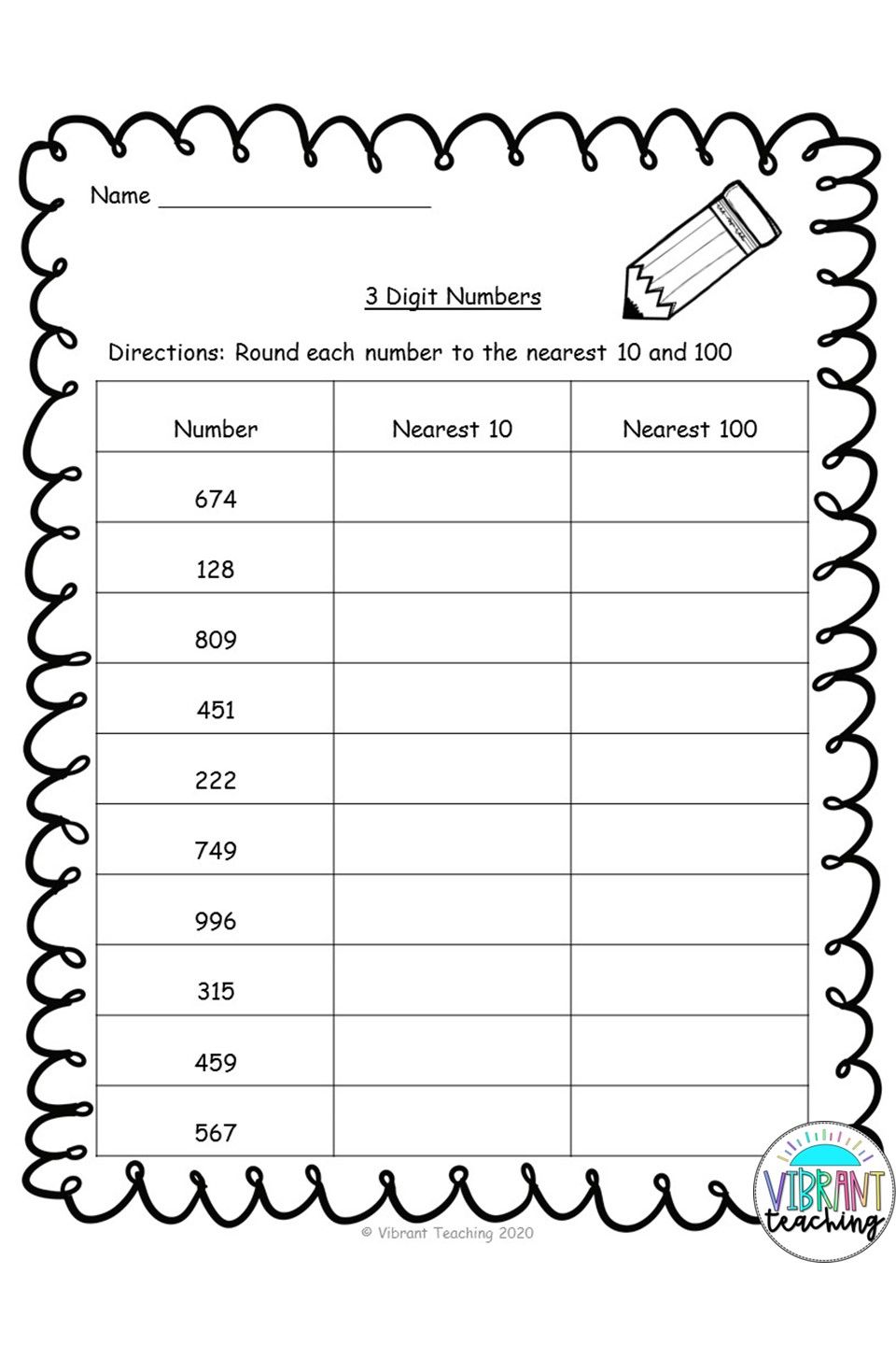 60+ Customizable Worksheets For Rounding Numbers 41