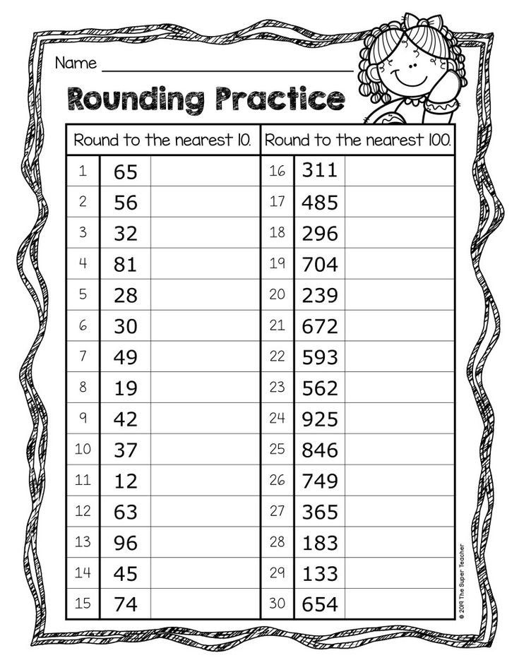 60+ Customizable Worksheets For Rounding Numbers 69