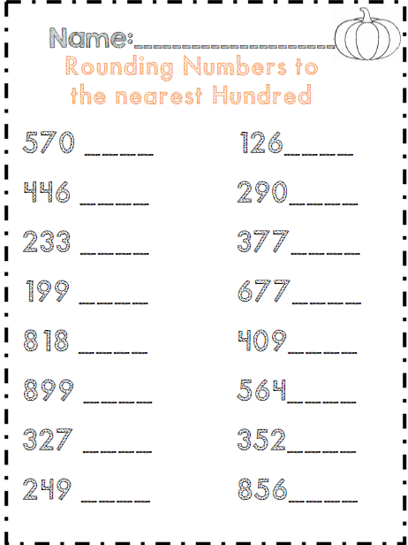 60+ Customizable Worksheets For Rounding Numbers 8