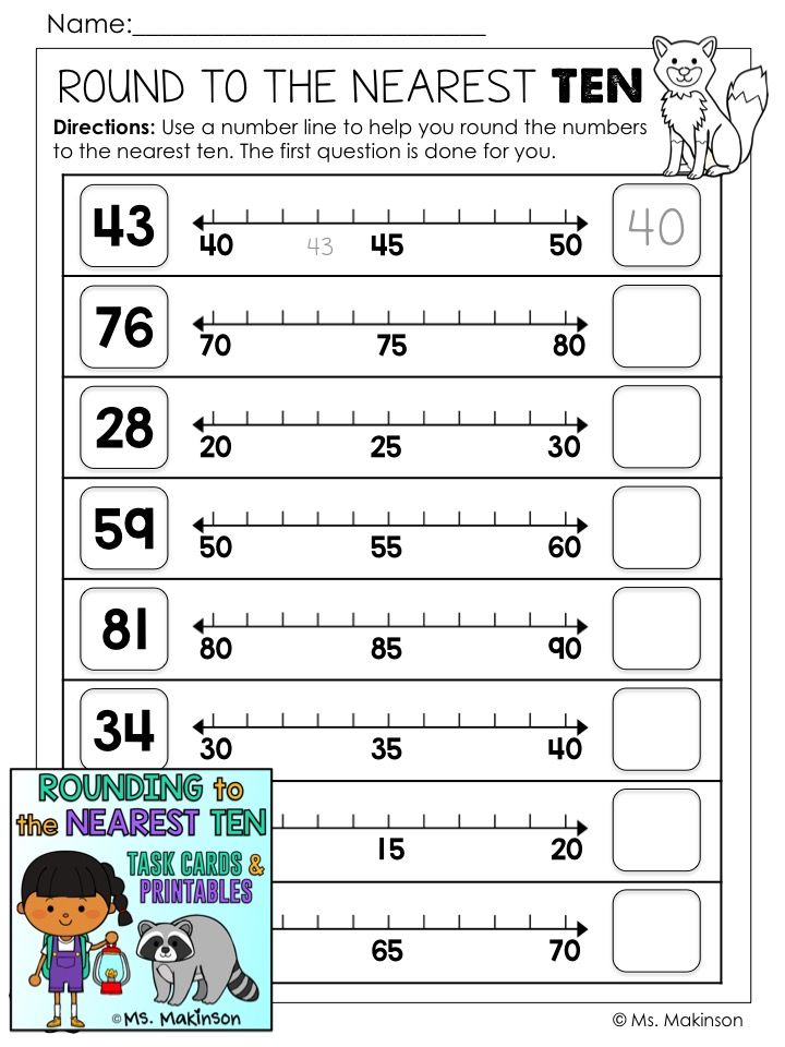 60+ Customizable Worksheets For Rounding Numbers 92