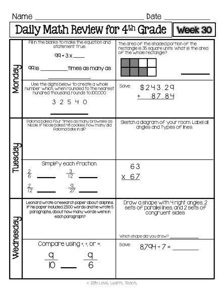 60+ Worksheets For Middle School 31