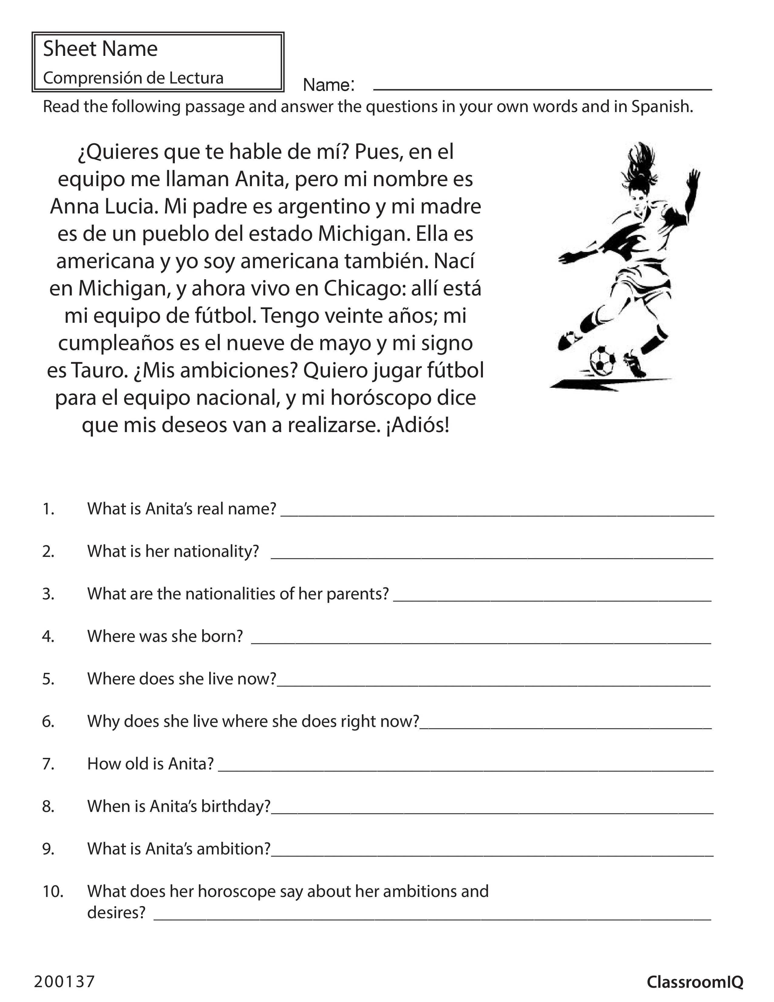 60+ Worksheets For Middle School 33