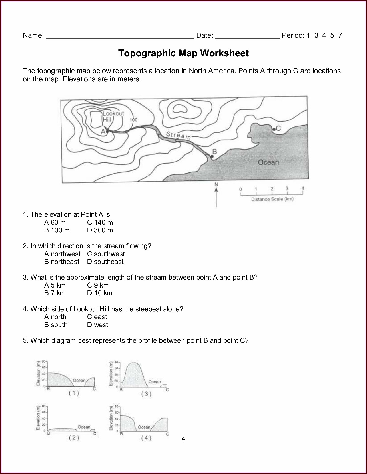 60+ Worksheets For Middle School 44