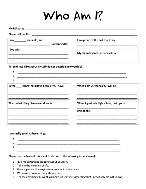 60+ Worksheets For Middle School 54