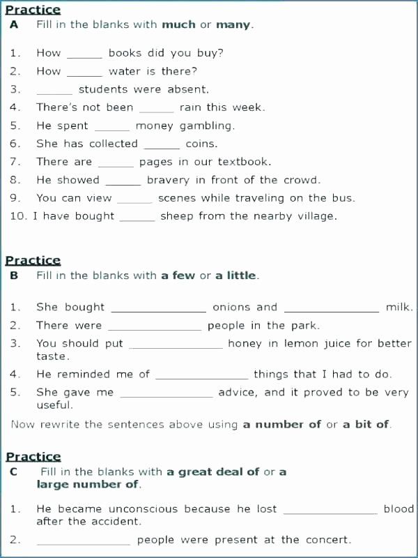 60+ Worksheets For Middle School 70