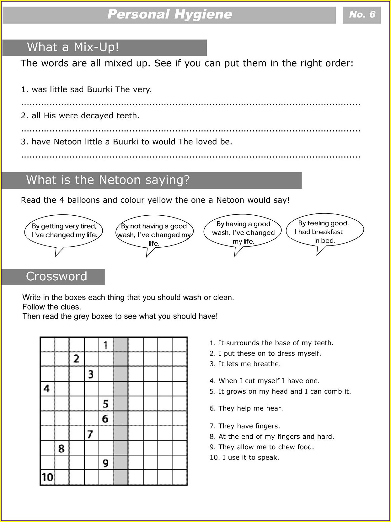 60+ Worksheets For Middle School 71