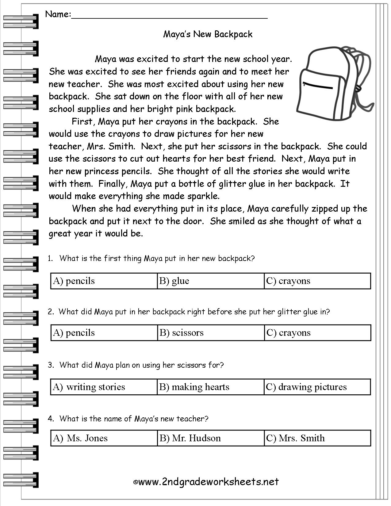 60+ Worksheets For Middle School 93