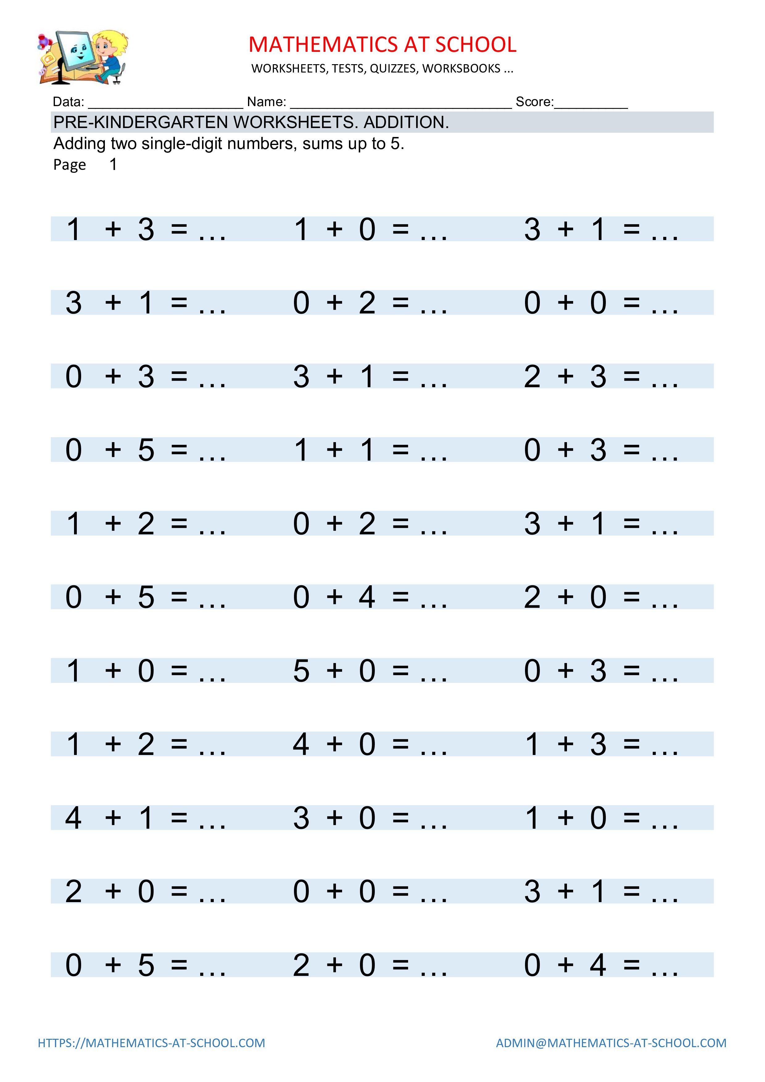 78 Worksheet For Kindergarten Pdf 80