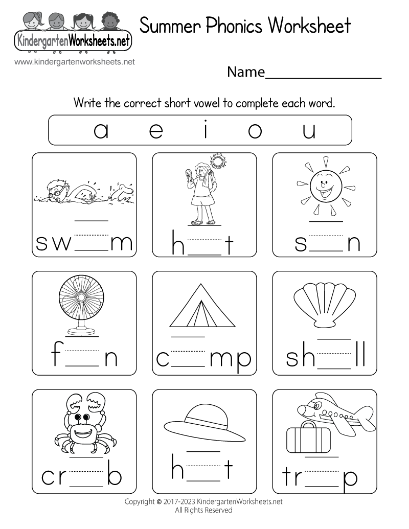 78 Worksheet For Kindergarten Pdf 9