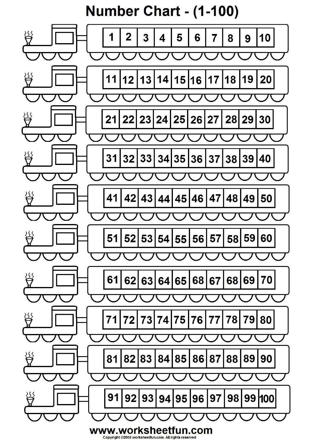 Best Worksheet With Numbers 1-100 38