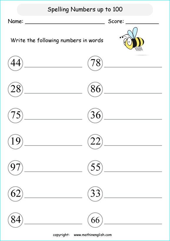 Best Worksheet With Numbers 1-100 5