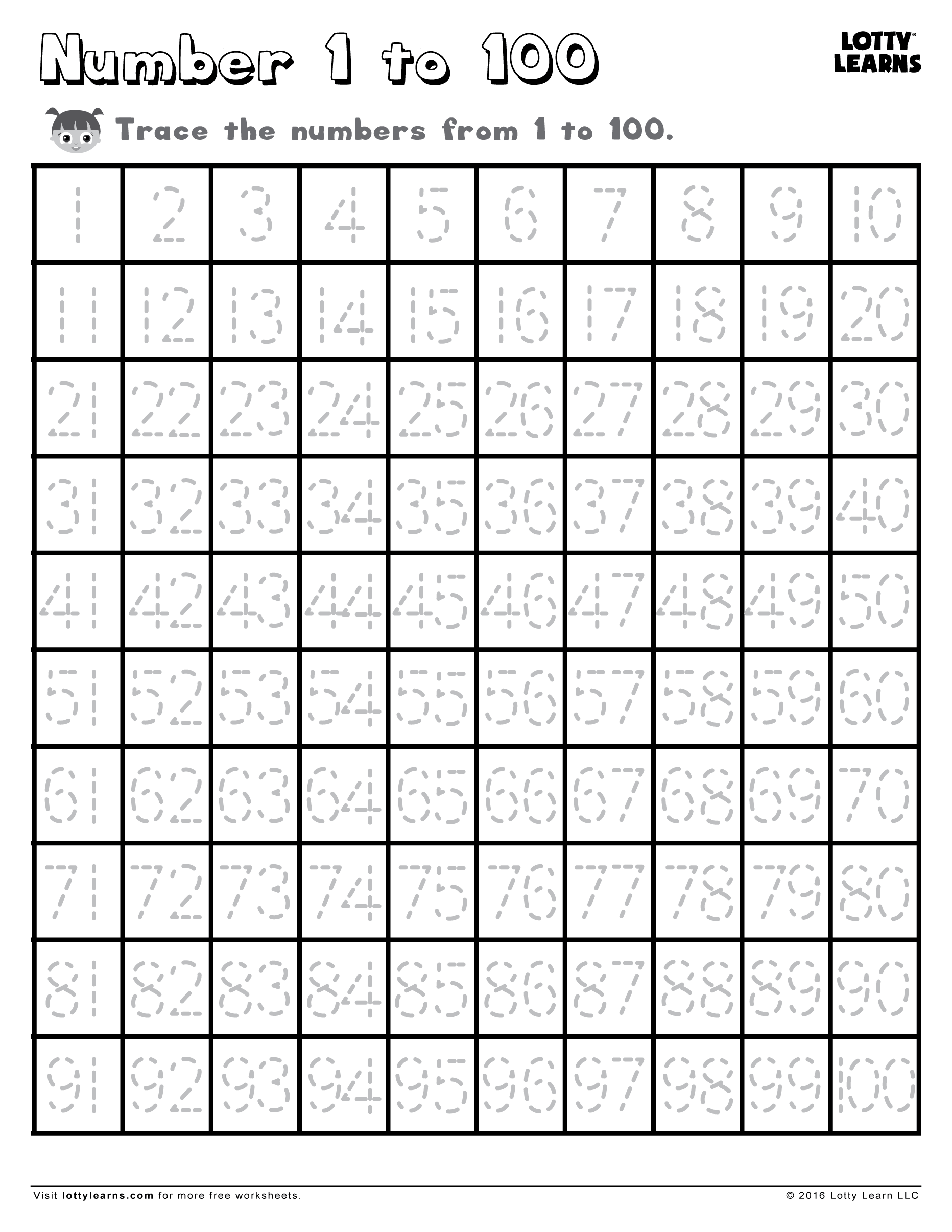 Best Worksheet With Numbers 1-100 68