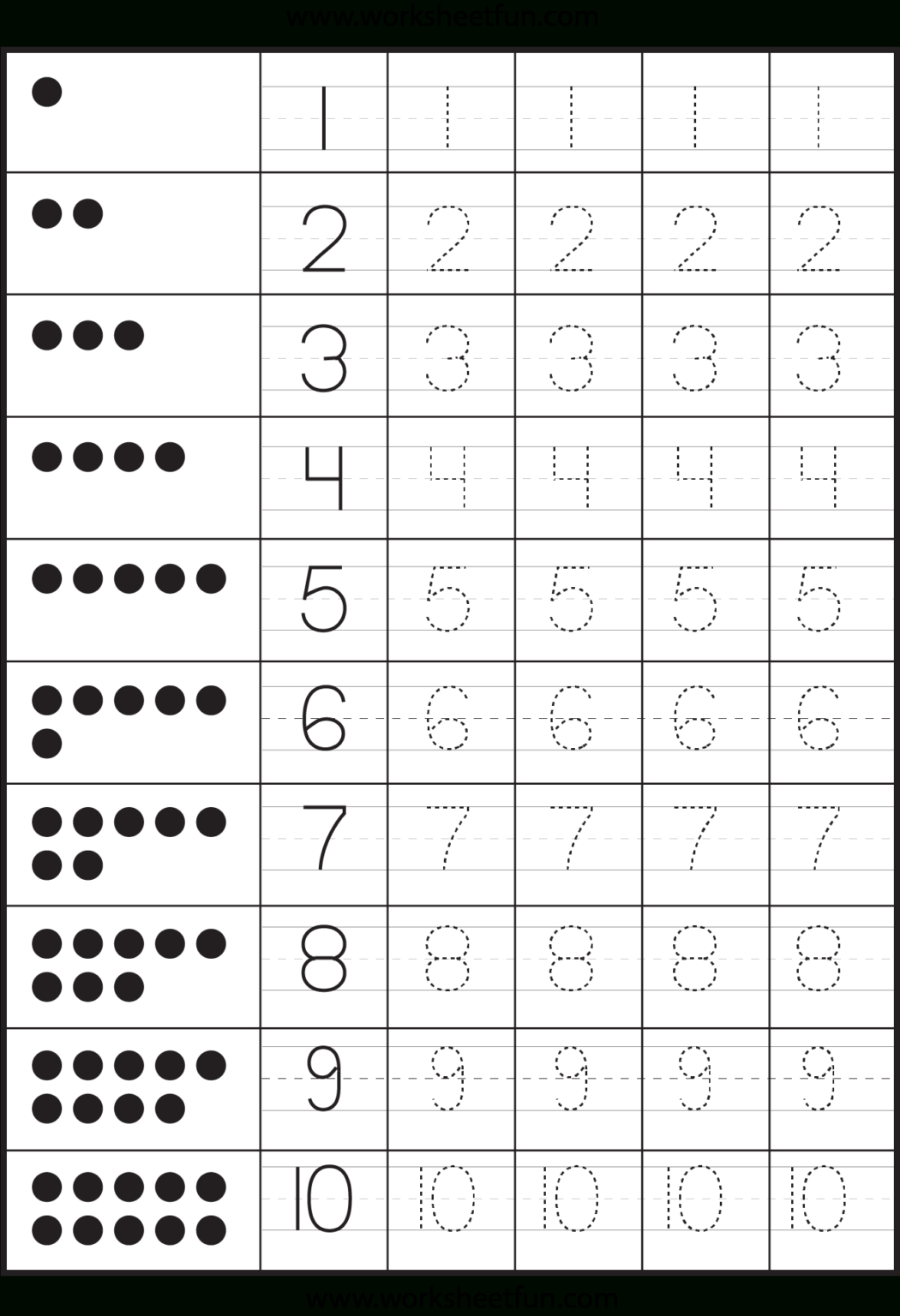 Blank 80+ Writing Numbers 1-25 Worksheet 21