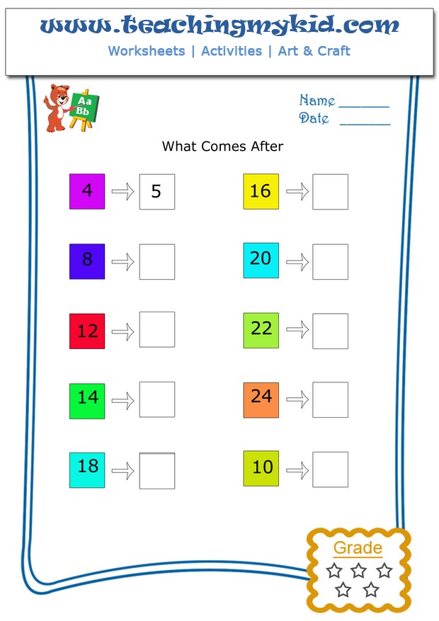 Blank 80+ Writing Numbers 1-25 Worksheet 22