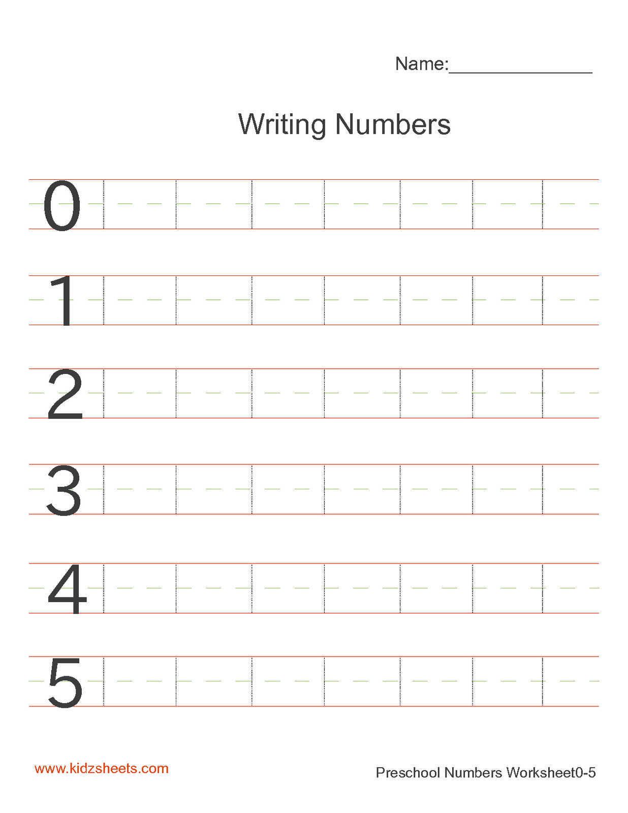 Blank 80+ Writing Numbers 1-25 Worksheet 34