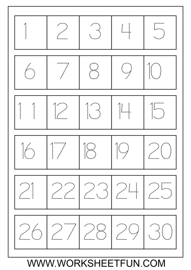 Blank 80+ Writing Numbers 1-25 Worksheet 36