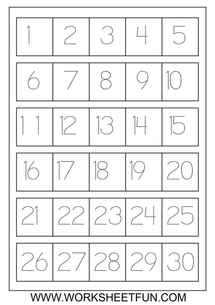 Blank 80+ Writing Numbers 1-25 Worksheet 41