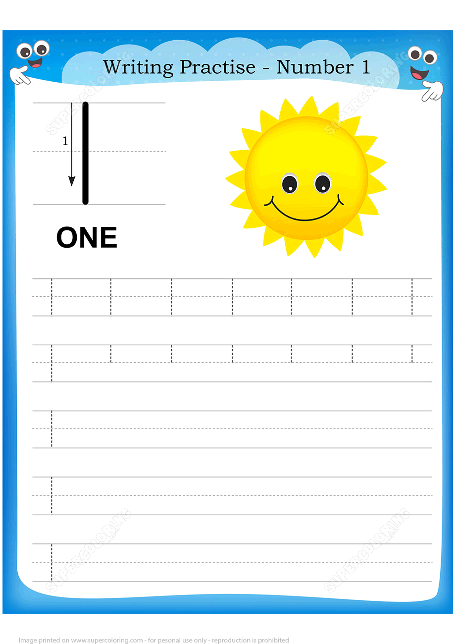 Blank 80+ Writing Numbers 1-25 Worksheet 42