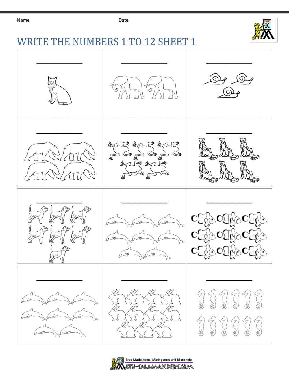 Blank 80+ Writing Numbers 1-25 Worksheet 43