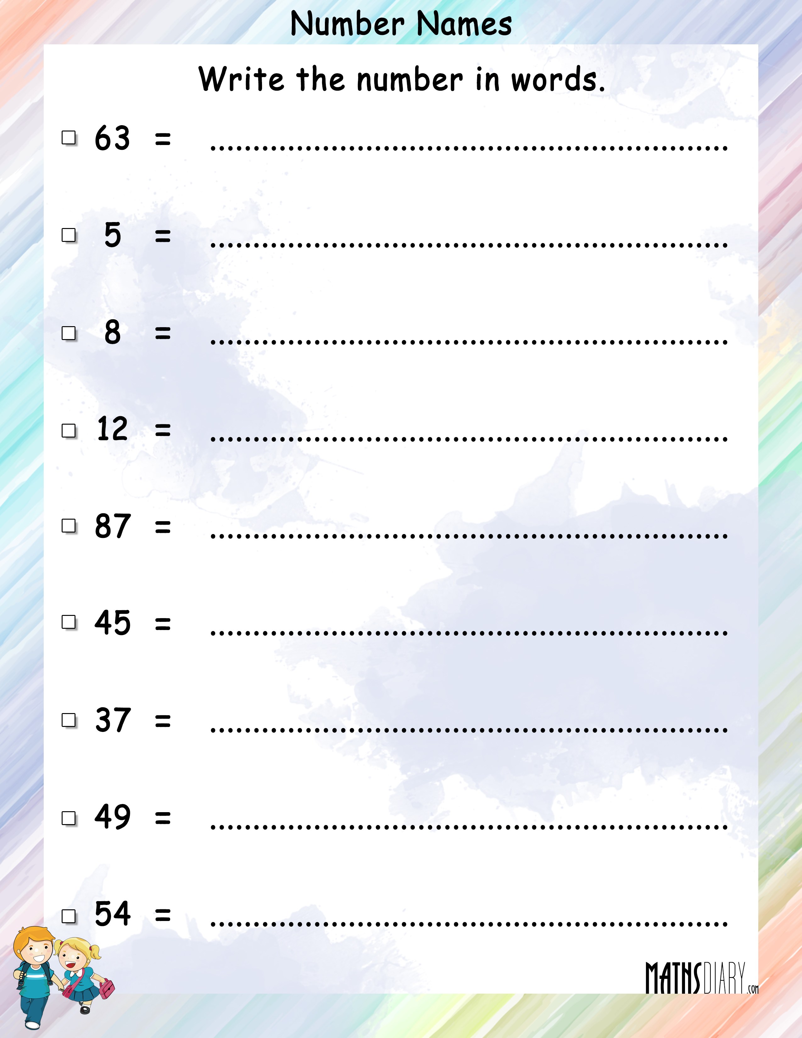 Blank 80+ Writing Numbers 1-25 Worksheet 86